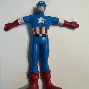 1989 Captain America Bendable Marvel